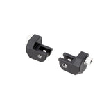 Mounting kit for EVO footrest.Black. Ducati Multistrada V4 / V2, DesertX.(FRS.22.112.80201/B)