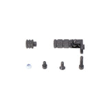 Gear lever tread. Black. Knurled. incl. extension. (FSC.00.127.10300/B)