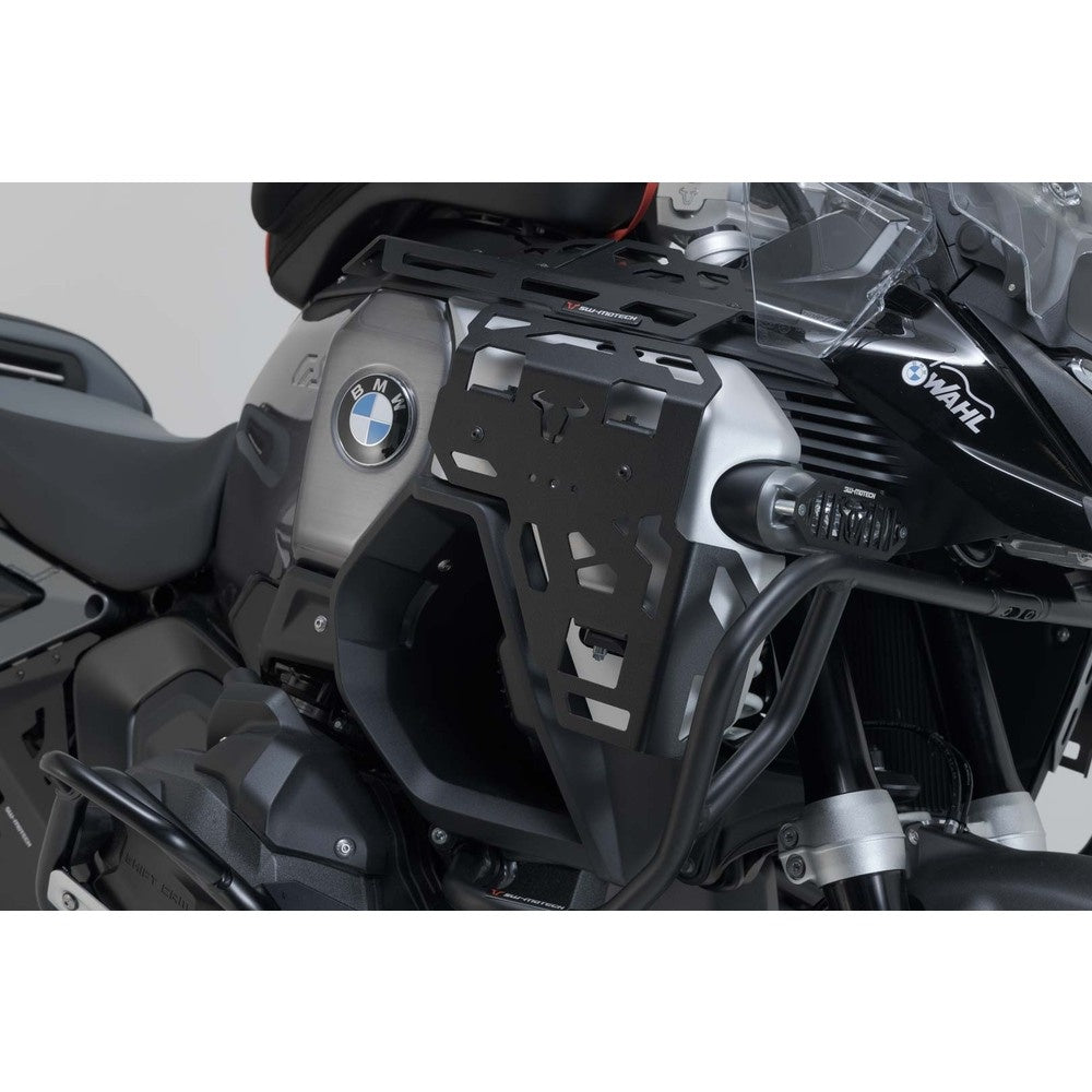 Luggage rack for tank cover.Black. BMW R 1300 GS Adventure (24-).(GPT.07.976.10000/B)
