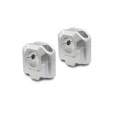 Bar riser for diam 28 mm handlebar. H=30 mm. Silver. (LEH.00.039.24100.30/S)