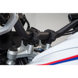 Bar back.H=32 mm. Back 20 mm. Black. BMW models.(LEH.07.039.12601/B)