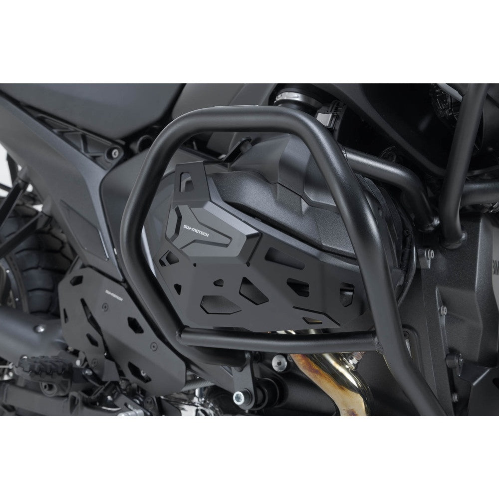 Cylinder guard. Silver, BMW R1300 GS(23-)does not fit with original crash bars (MSS.07.975.10100)