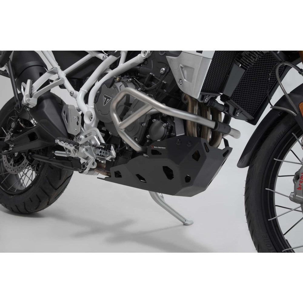Engine guard.Black. Triumph Tiger 900/GT/Pro(19-). For OEM bar.(MSS.11.953.10101/B)