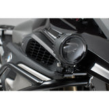 Light mounts f. orig. BMW fog lights. Black. BMW R 1200 GS (12-18), R 1250 GS (21-). (NSW.07.004.20000/B)