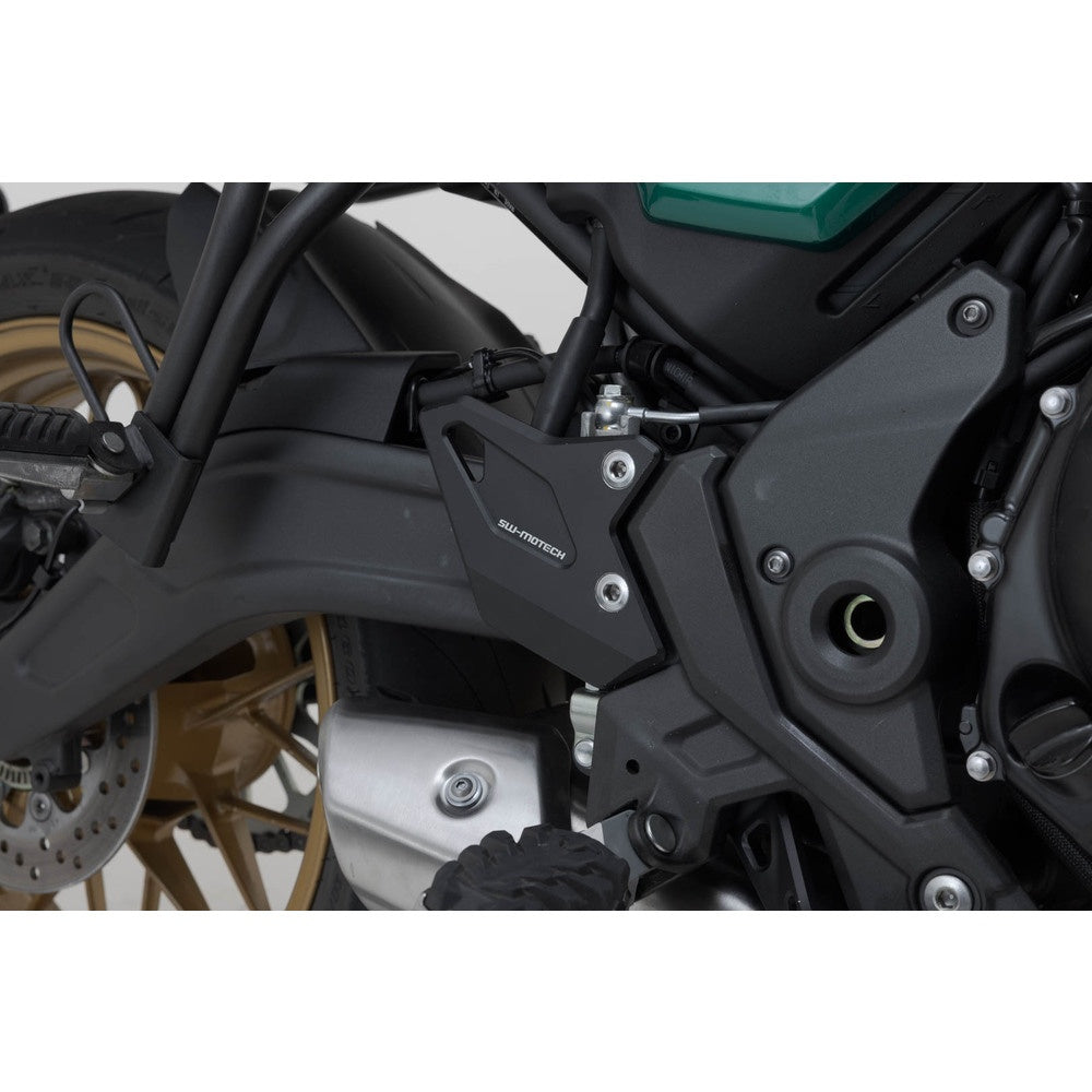Heel guard. Black. Kawasaki Z650RS (21-). (SCT.08.993.10000/B)