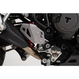 Heel guard right. Silver. Triumph Tiger 900/GT/Rally/Pro (19-). (SCT.11.953.10000/S)