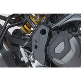 Heel guard. Black. Ducati DesertX (22-) / Rally (23-). (SCT.22.995.10001/B)