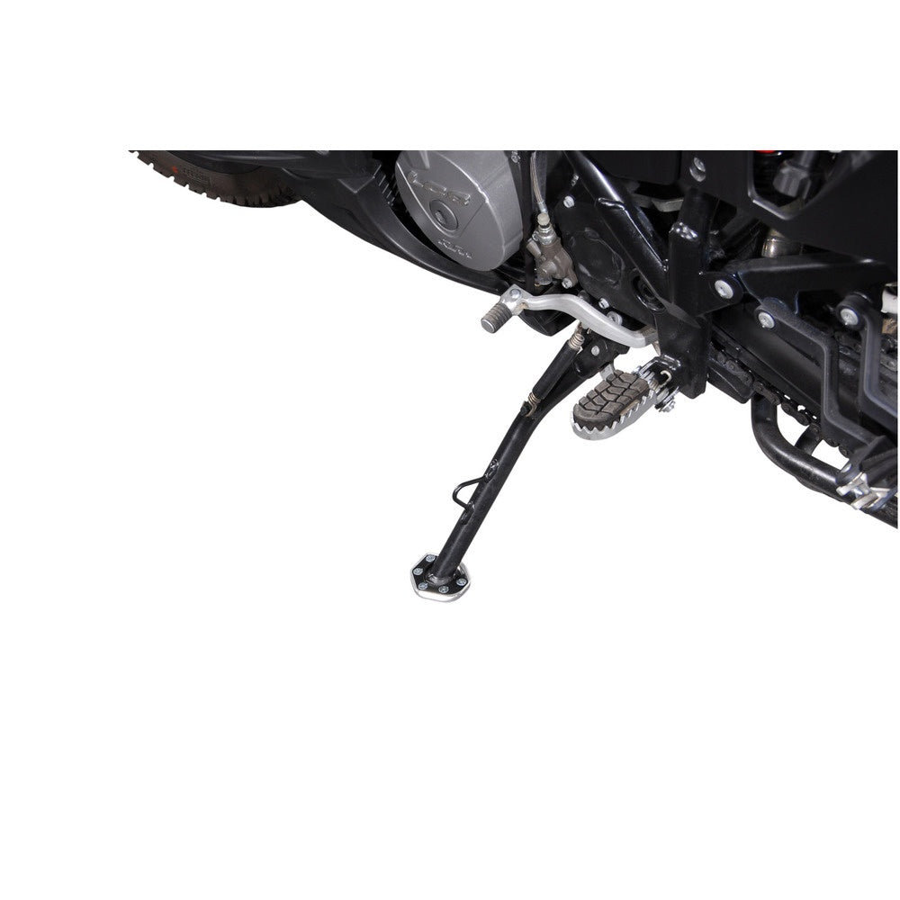 Extension for side stand foot. Black/Silver. KTM / Husqvarna models (06-). (STS.04.102.10000/S)