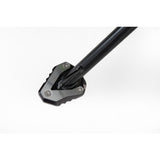 Extension for side stand foot.Black/Silver. Kawasaki models.(STS.08.102.10100/S)
