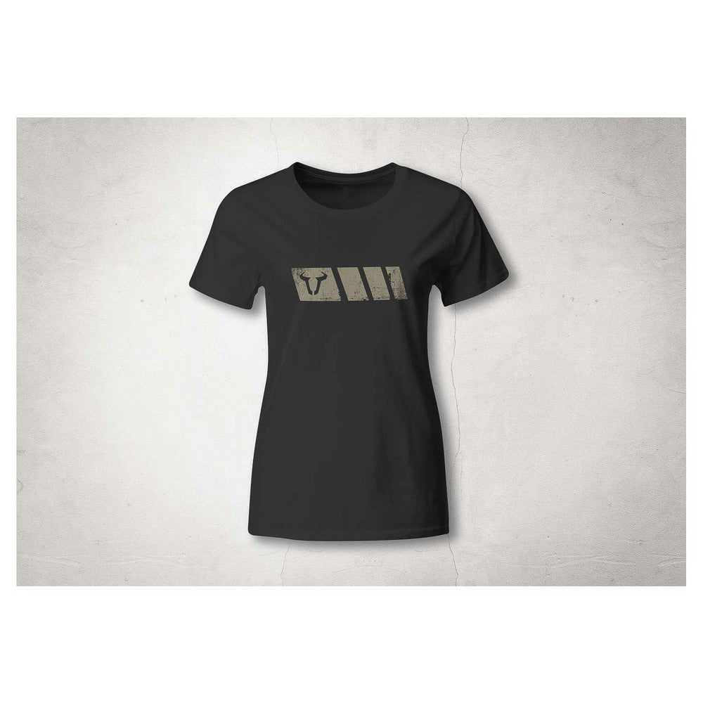 T-Shirt.Legend Gear. Black. Women. Size M.(WER.BKL.010.M.10001)