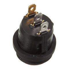WHITES 12V ROCKER SWITCH ON-OFF RED WATERPROOF ROUND