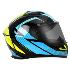 Suzuka Gloss Black/Blue/Fluro
