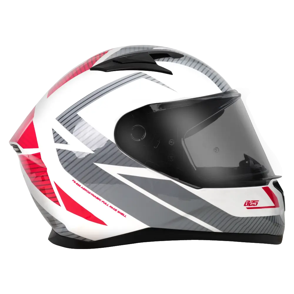 Suzuka Gloss White/Grey/Magenta