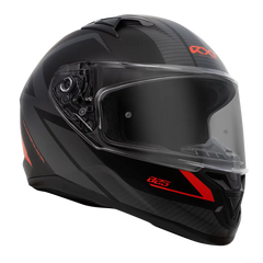 Suzuka Matt Black/Grey/Red