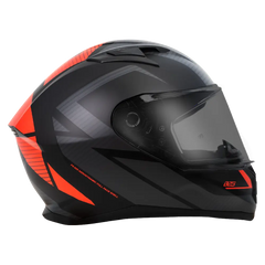 Suzuka Matt Black/Grey/Red