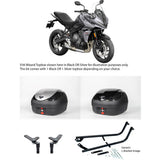 V36 Wizard Black Topbox Kit 660 TIGER SPORT 22-25 - T052V36BPBLK