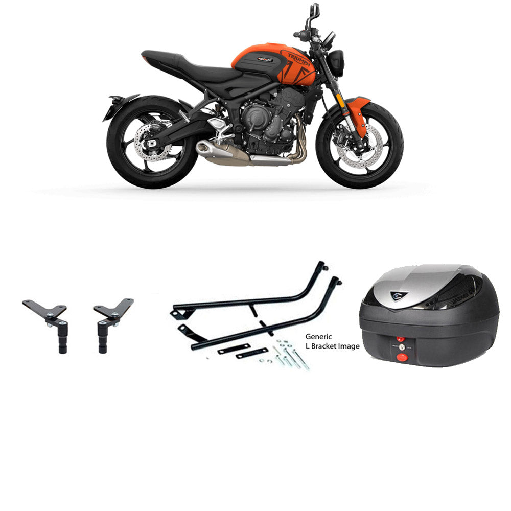 V36 Wizard Silver Topbox Kit 660 TRIDENT 21-25 - T053V36BPSIL