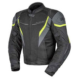 RJAYS SWIFT III JKT BLK/GRY/FLURO YEL (3XL)