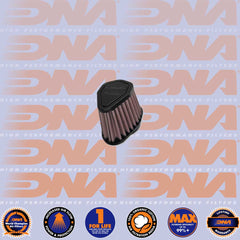 DNA FILTERS RUBBER TOP HEXAGONAL CLAMP ON 44mm INLET 68mm LENGTH AIR FILTER - V-4400