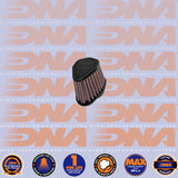 DNA FILTERS RUBBER TOP HEXAGONAL CLAMP ON 51mm INLET 68mm LENGTH AIR FILTER - V-5100