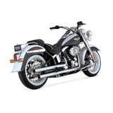 V&H STRAIGHTSHOT HS SLIP-ONS PCX SOFTAIL DELUXE 07-17 SOFTAIL C/BONES 08-11 (WAS V16833)
