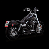 V&H SHORTSHOTS STAGGERED PCX BLACK DYNA 12-17 (EXCL SWITCHBACK) (WAS V47227)