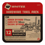 Whites Hardware Trail Pack - Suzuki Offroad 60PCS