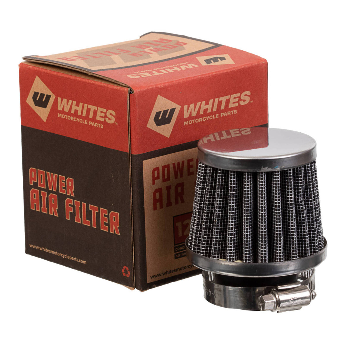 Whites Pod Air Filter Round - 28mm