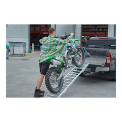 Whites Alloy Tailgate Folding Ramp 223x35cm 318kg Rated