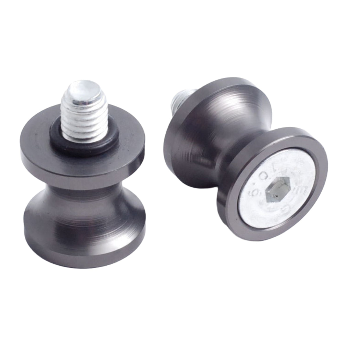 Whites Swingarm Bobbins - Black - 8mm x 1.25mm