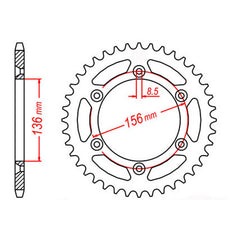 XAM Sprocket Kit Suzuki DR650 '96-'16 X-Ring 520 Conv.15/41
