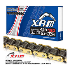 XAM Sprocket Kit KTM 85 SX '05-'11 B Wheel NSDGold/Black Zero Black 14/49