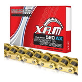 XAM Sprocket Kit KTM2 X-Ring Gold 15/42