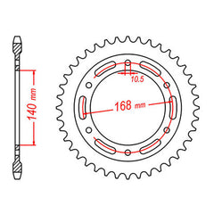 XAM Sprocket Kit BMW F700GS '13-'16 - 525AX 17/42