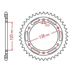 XAM Sprocket Kit Honda CBR300R '14-'16 X-Ring 14/36