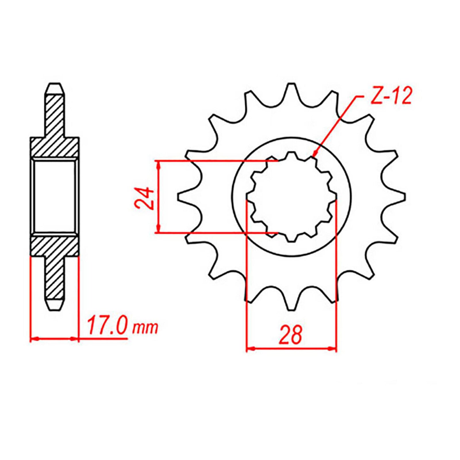 XAM Sprocket Kit Honda CBR600 '97/'98 X-Ring 15/43