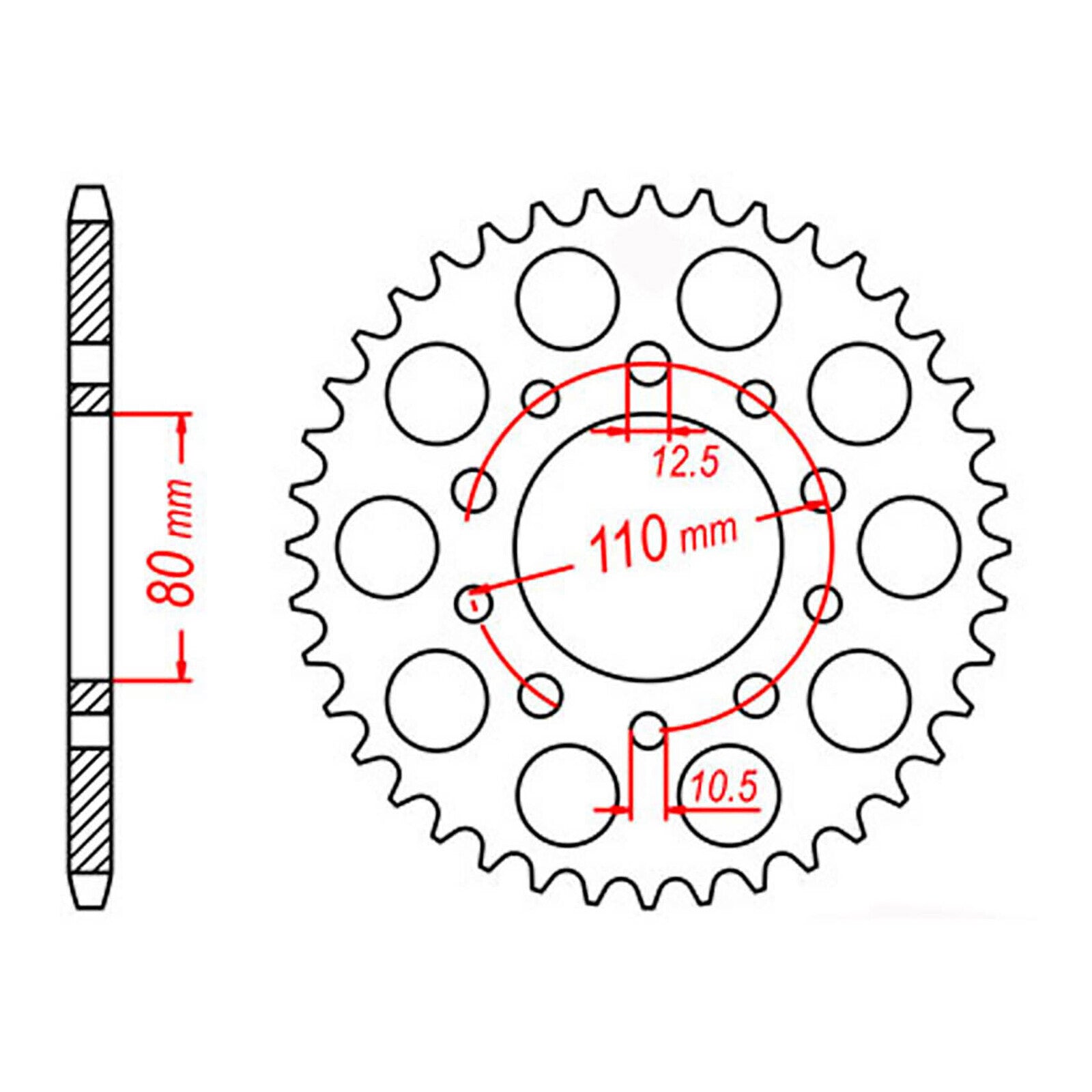 XAM Sprocket Kit Honda CBR1000F (SC21)X-Ring 17/43