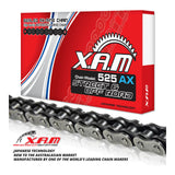 XAM Sprocket Kit Suzuki DL1000 V-Strom '02-'10 - 525AX 17/42