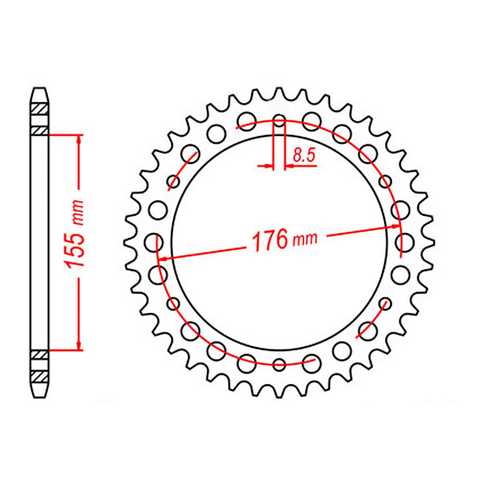 XAM Sprocket Kit Triumph Speed Triple 1050i '12-'15 X-Ring 18/43