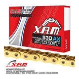 XAM Sprocket Kit Yamaha YZF-R1'06-'08 X-Ring Gold 17/45