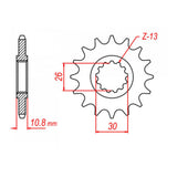 XAM Sprocket Kit Yamaha YZF-R1 '06-'08 X-Ring 17/45