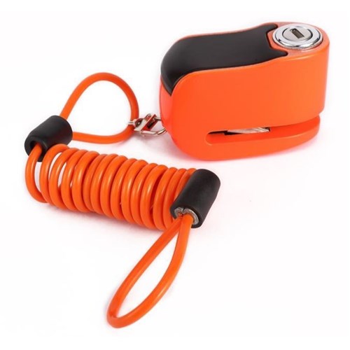 X-Tech Alarm Disc Lock - 5.5mm Pin Orange