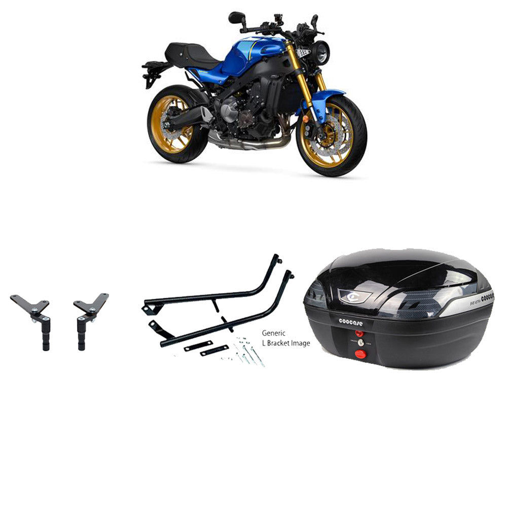 S48 Astra Black Topbox Kit XSR 900 22-24 & XSR 900 GP 24- - Y135S48BPBLK