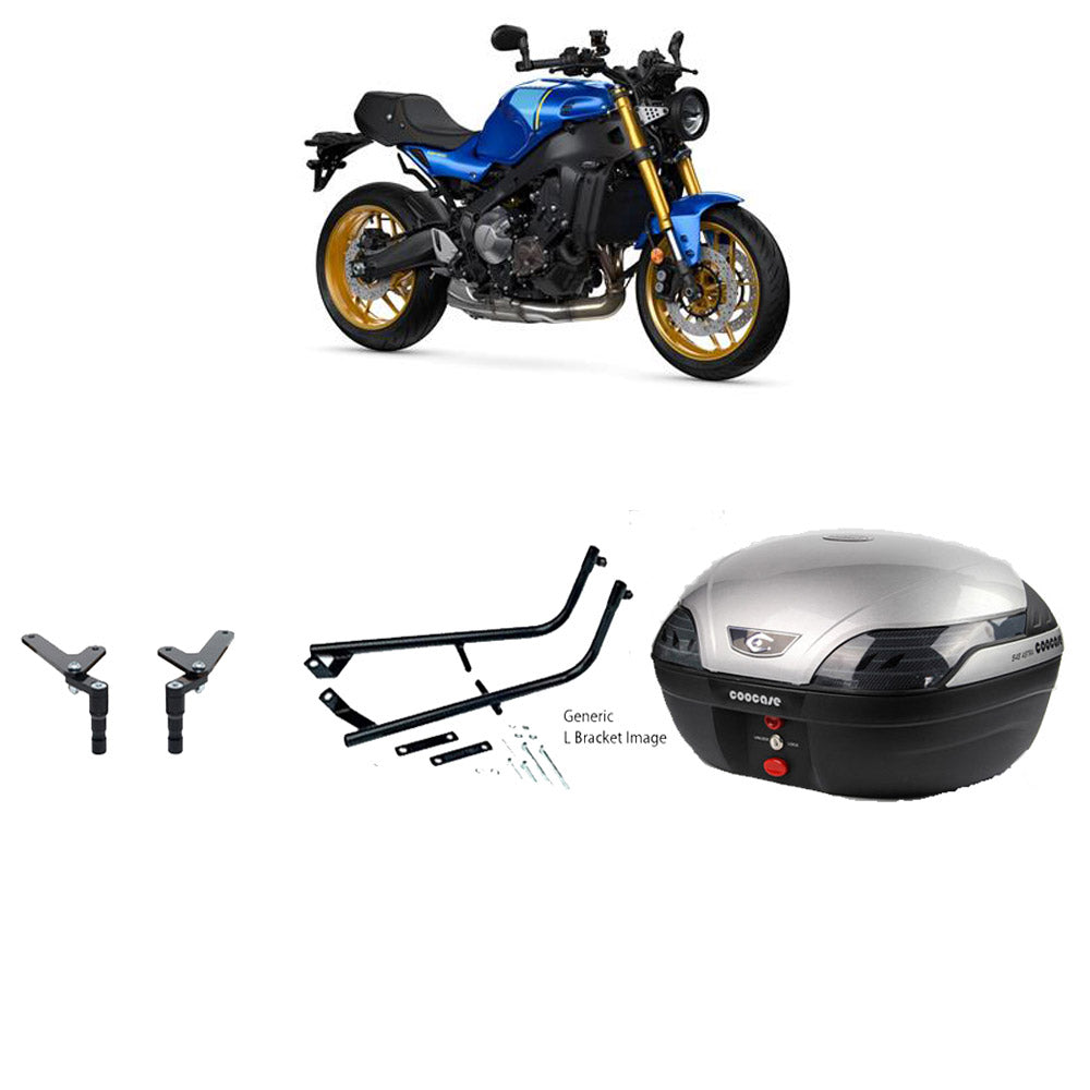 S48 Astra Silver Topbox Kit XSR 900 22-24 & XSR 900 GP 24- - Y135S48BPSIL