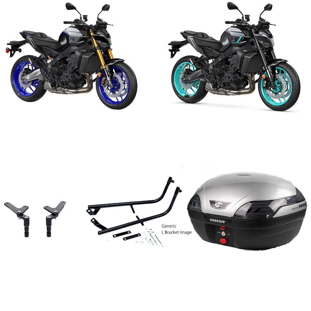 S48 Astra Silver Topbox Kit MT-09 & MT-09 SP 24-25 - Y138S48BPSIL