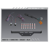 Yoshimura Type C Micro Signal Kit for V2 Fender Eliminators