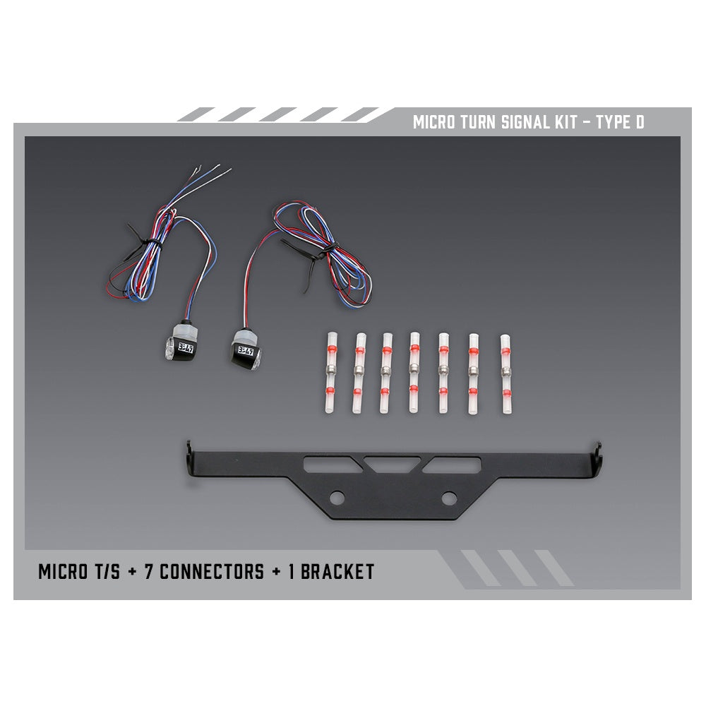 Yoshimura Type D Micro Signal Kit for V2 Fender Eliminators