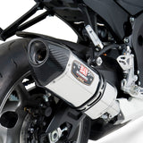 Yoshimura GSX-R600/750 11-23 R-77 Stainless Slip-On Exhaust, w/ Stainless Muffler