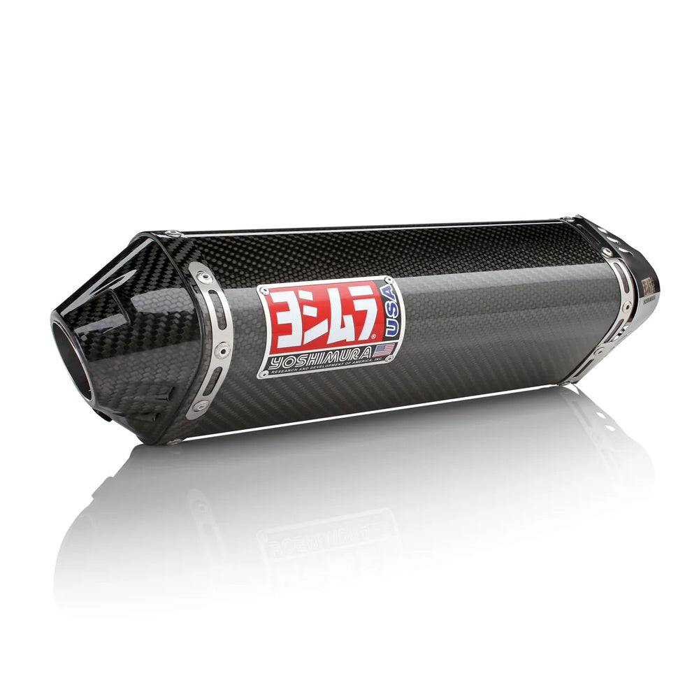 Yoshimura GSX-R600/750 11-24 TRC Stainless Slip-On Exhaust, w/ Carbon Fiber Muffler