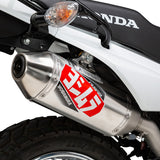 Yoshimura XR150L 23 Enduro RS-2 Stainless Slip-On Exhaust, w/ Aluminium Muffler